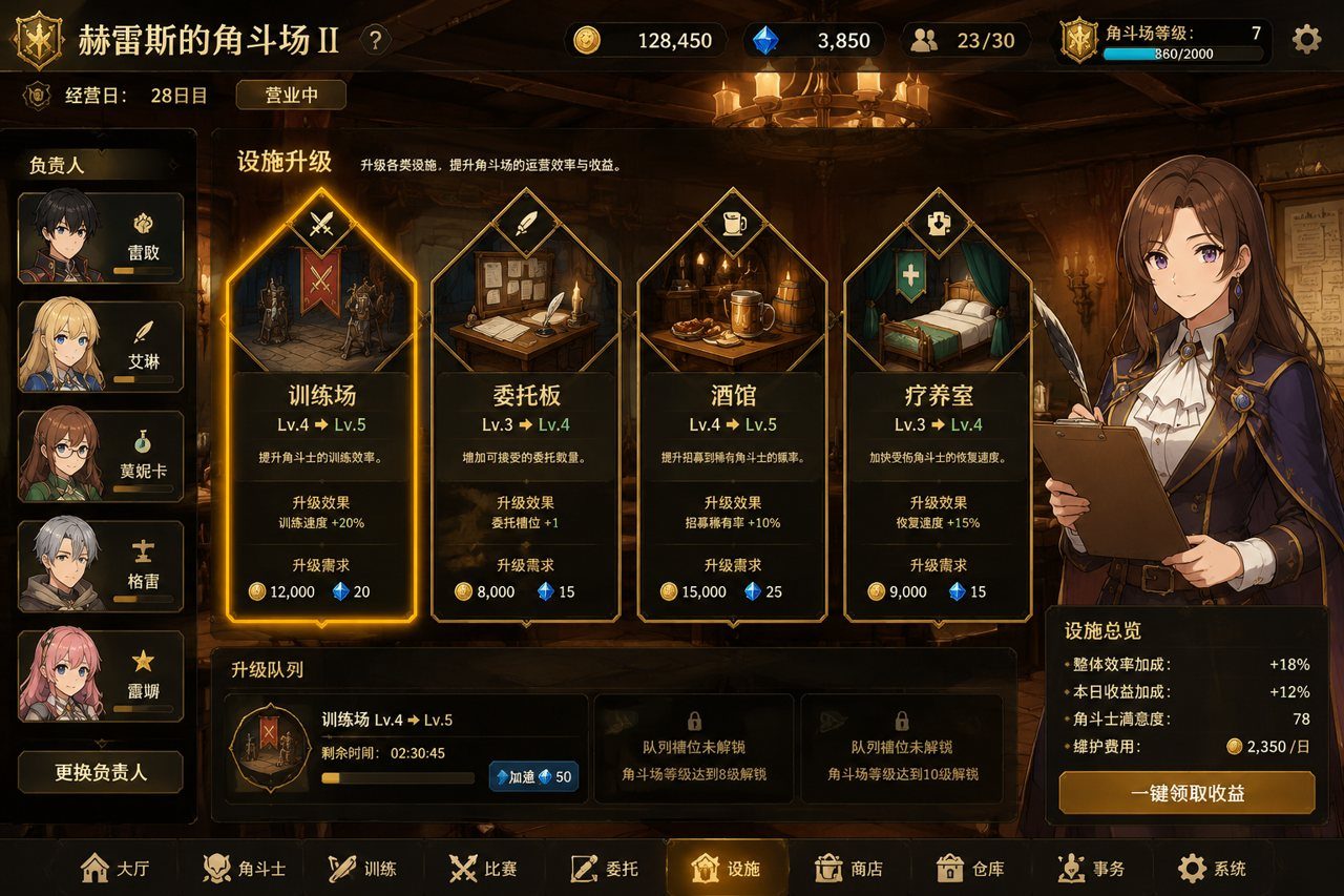 赫雷斯的角斗场Ⅱ 主线事件 详情图 1