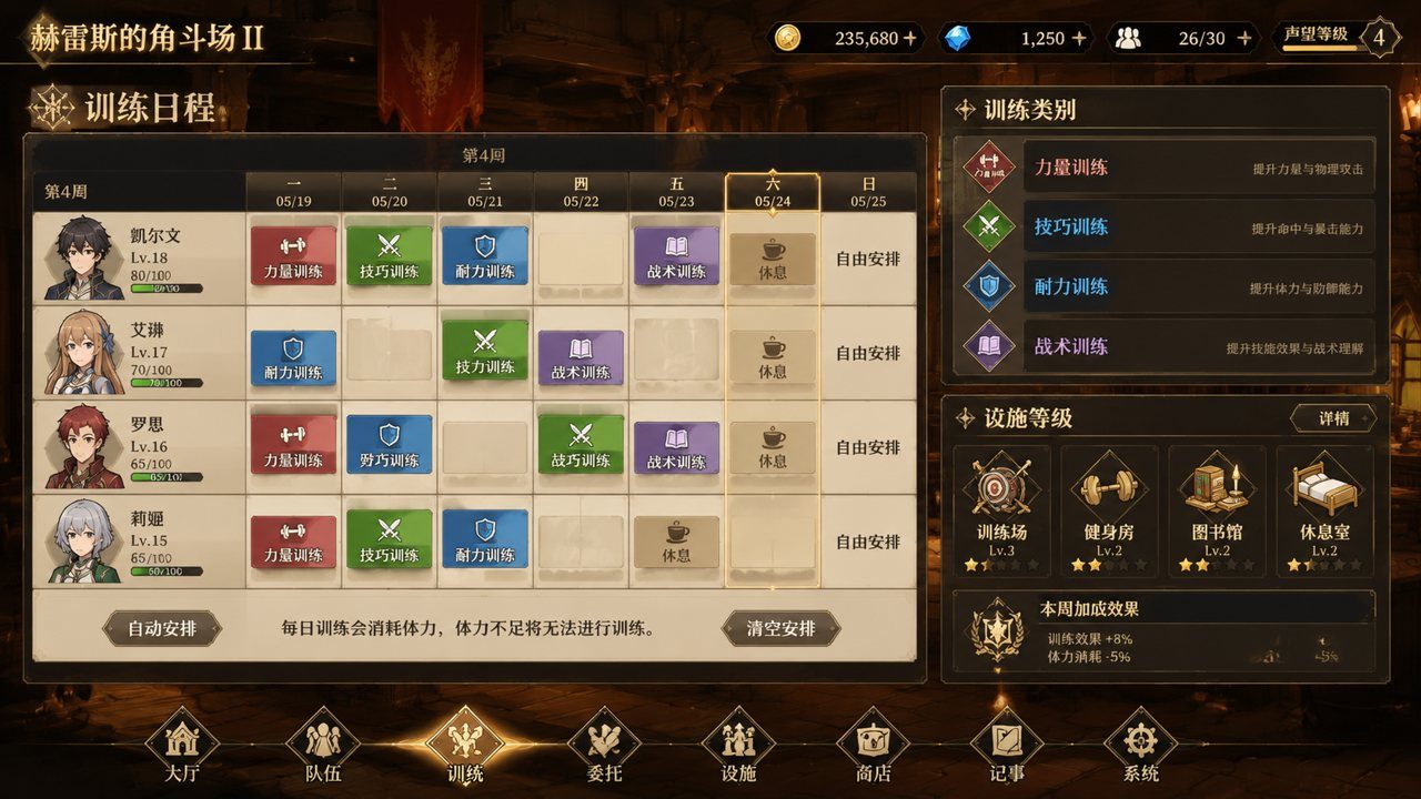 赫雷斯的角斗场Ⅱ 角色养成 资料图 6