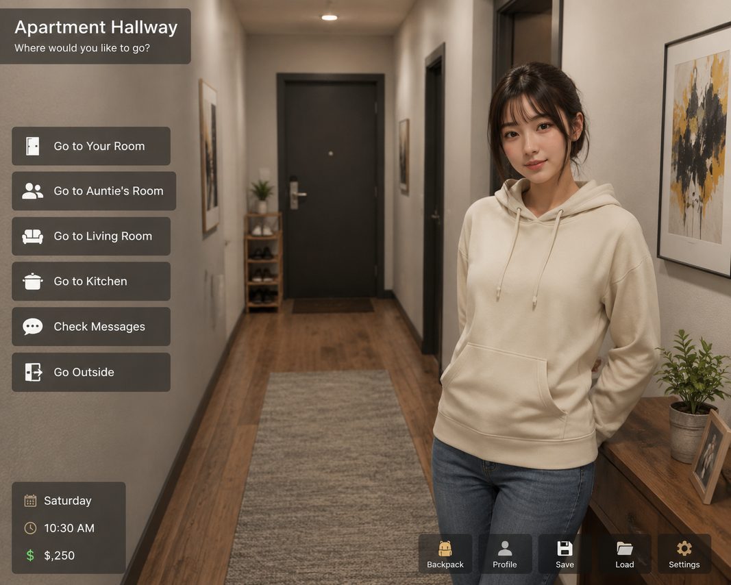 我的可爱表姐 剧情互动 画面 6