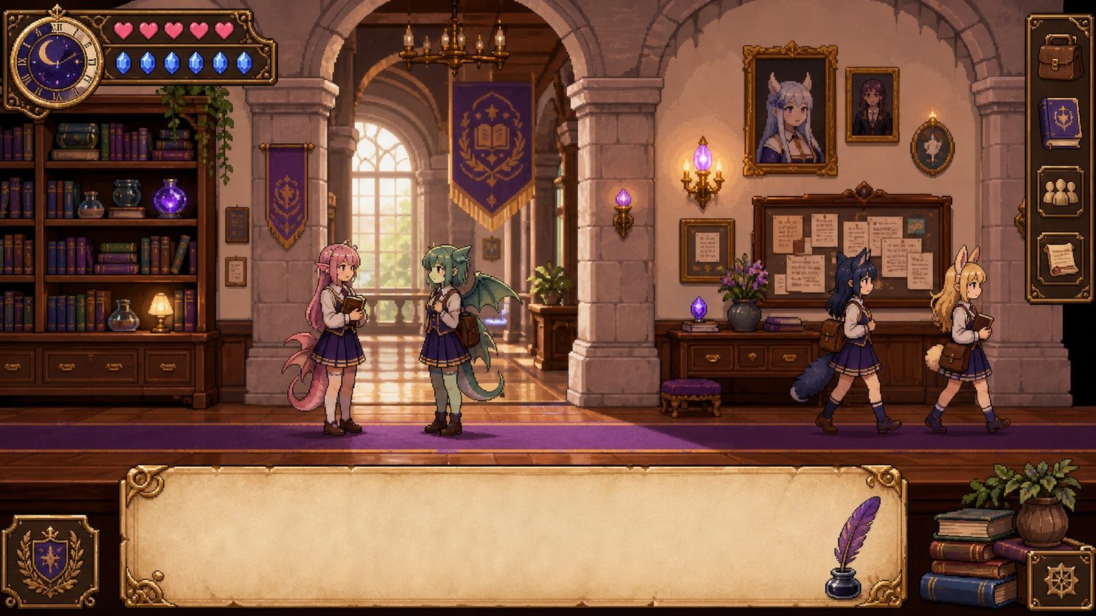 魔法兽娘学院MagicalMonster 章节事件 资料图 1
