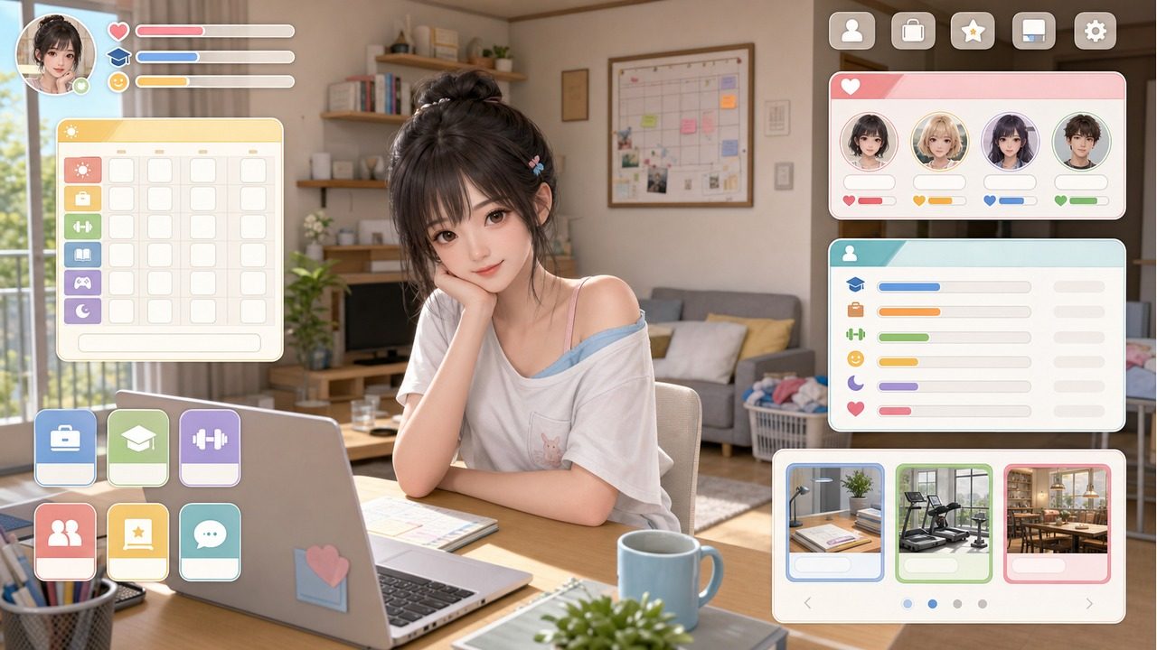 能干的后辈小葵酱 家务互动 资料图 3