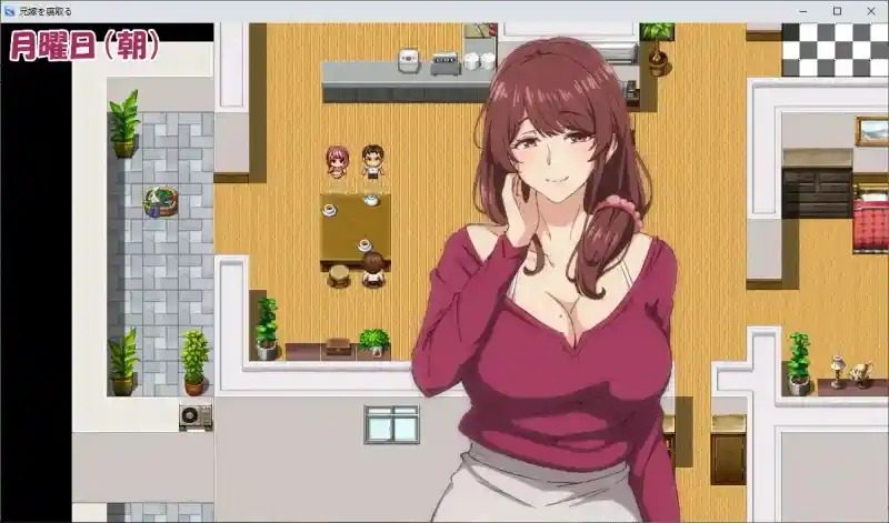 NTR兄妻~胁迫下嫂子沉沦的淫荡秘密 官方-失败 操作界面 玩法截图